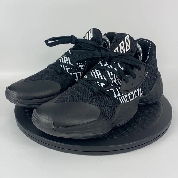 Men\'s adidas Black Harden Vol. 4 Shoe 6.5 NWT Size 6.5 - Adidas Harden Vol. 4 Core Black for sale online  main image 3